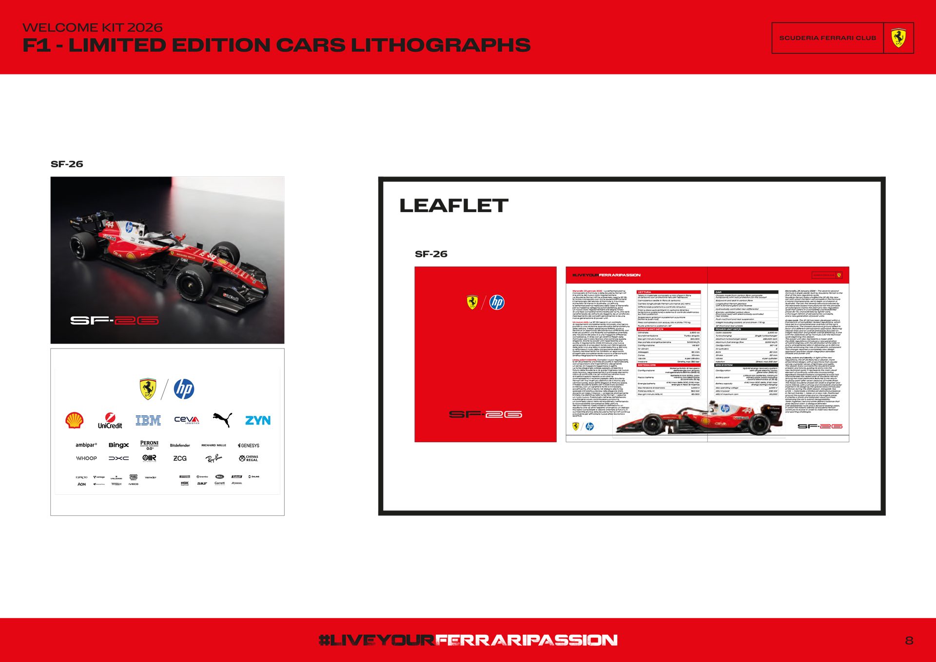 F1 Cars Lithographs – SF-26
